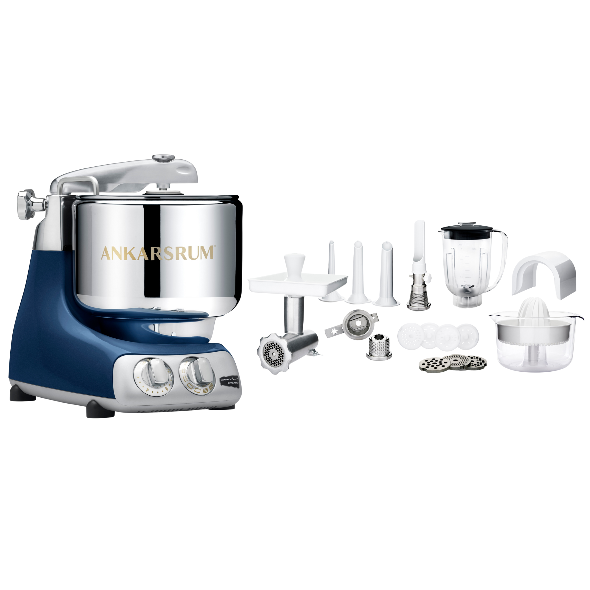 Ankarsrum Paket Allrounderset mit Deluxe Zubehörset