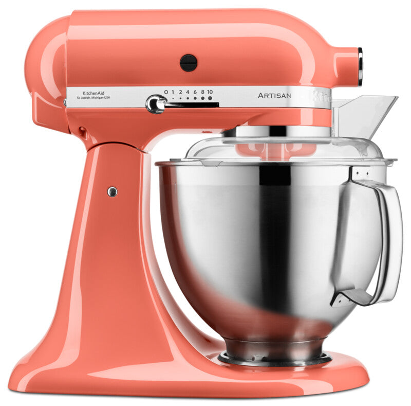KitchenAid 4,8 L 5KSM185 Artisan Küchenmaschine Breadlover Messerschmidt Getreidemühlenvorsatz, Brotbackschüssel