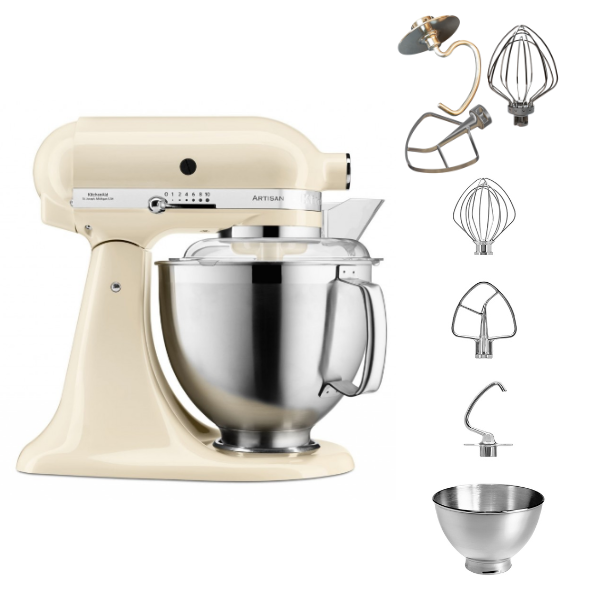KitchenAid 4,8 L 5KSM185 Artisan Küchenmaschine Tschimmlover TschimmWhip,TschimmHook,TschimmBeat