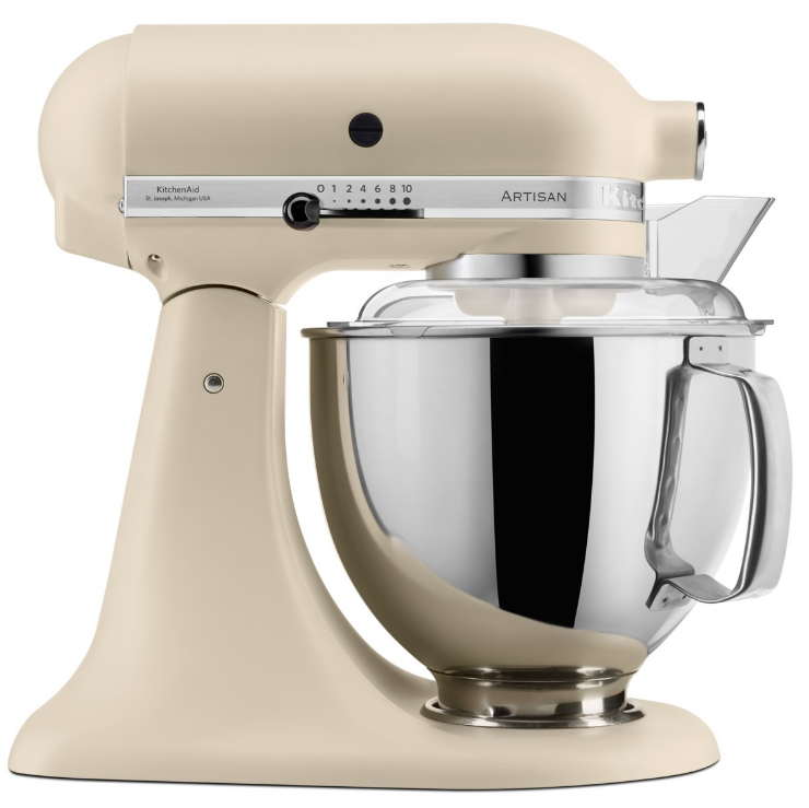 KitchenAid 4,8 L 5KSM175 Artisan Küchenmaschine Meatlover mit Ganzmetall- Fleischwolf
