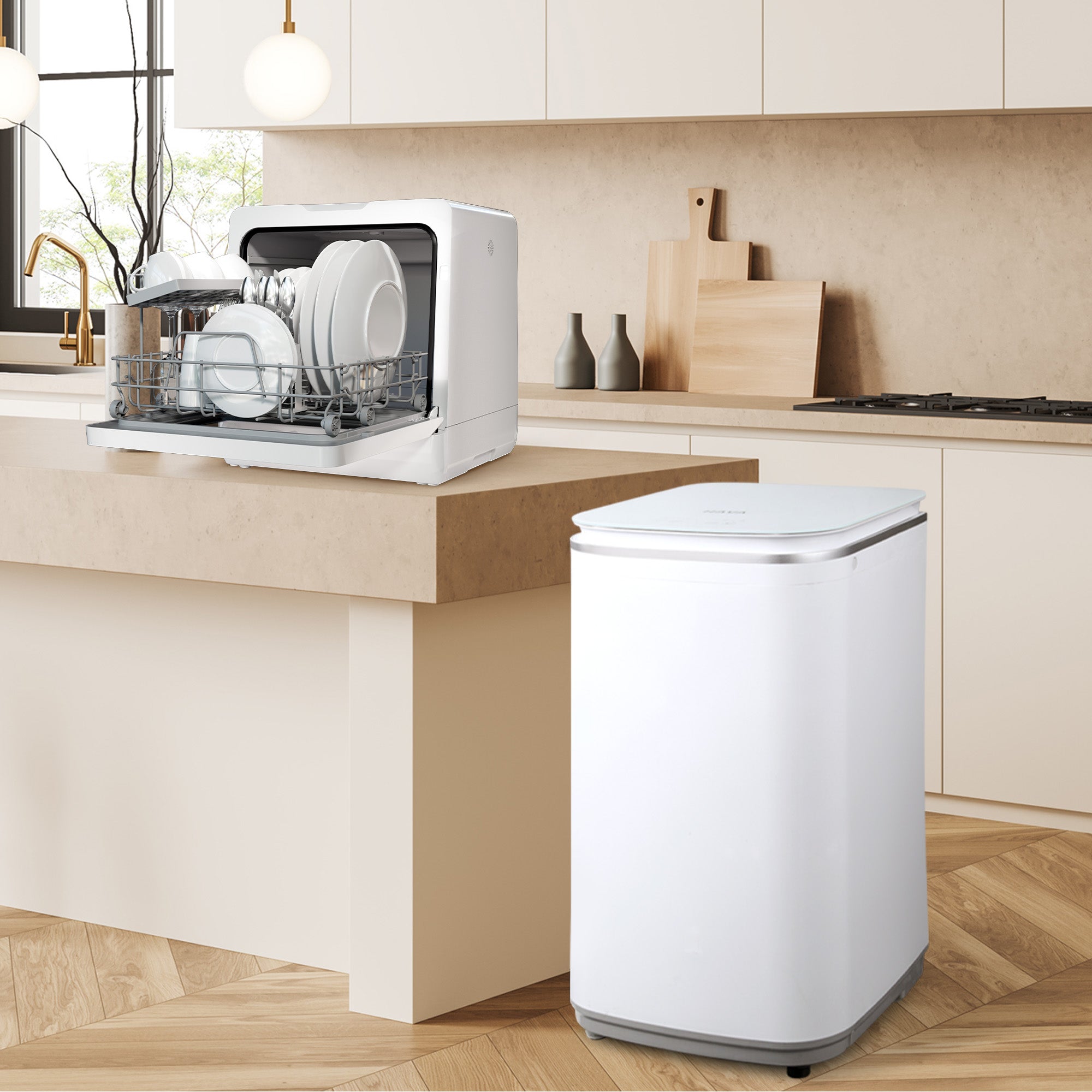 HAVA T01 Washer and R09 Dishwasher Bundle