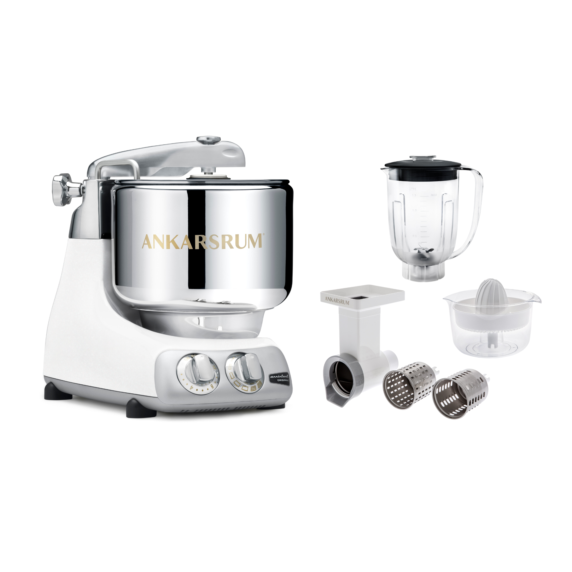 Ankarsrum Paket Beginnerset mit Go Green Zubehörset