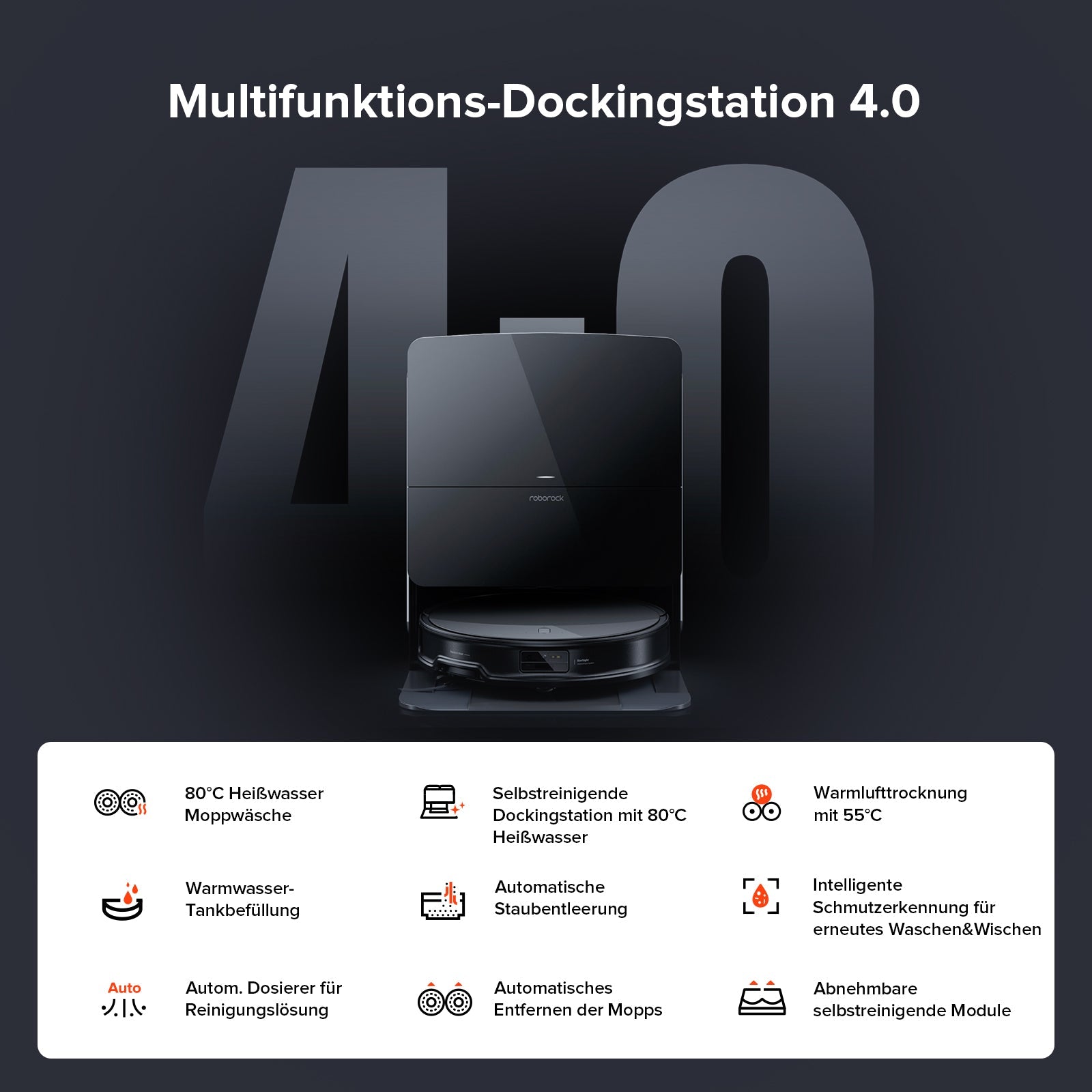 Roborock Saros 10R Saugroboter