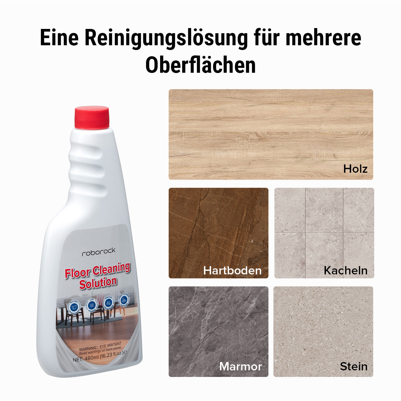 Roborock Bodenreinigungslösung für Saugwischroboter