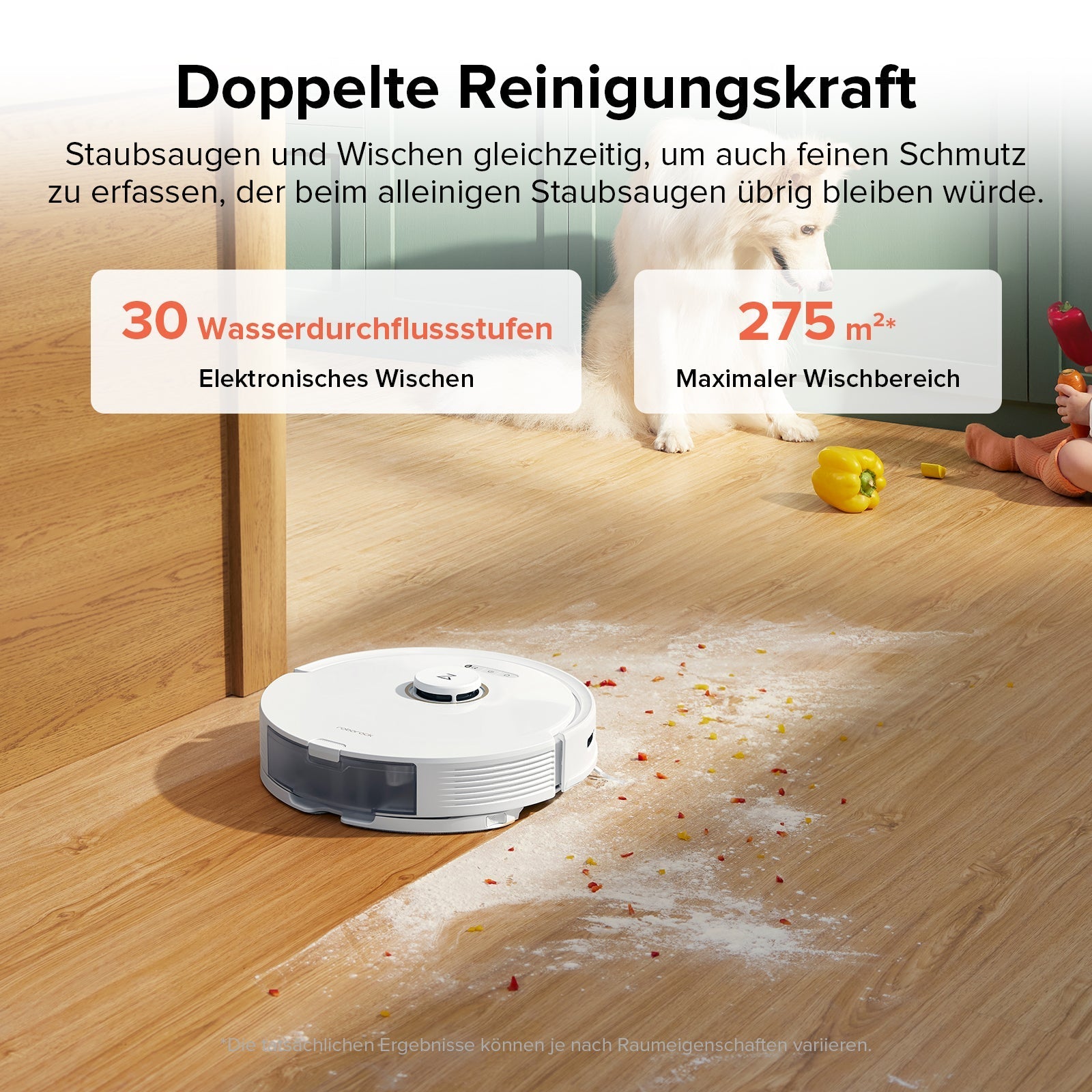 Roborock Q8 Max Saug- und Wischroboter