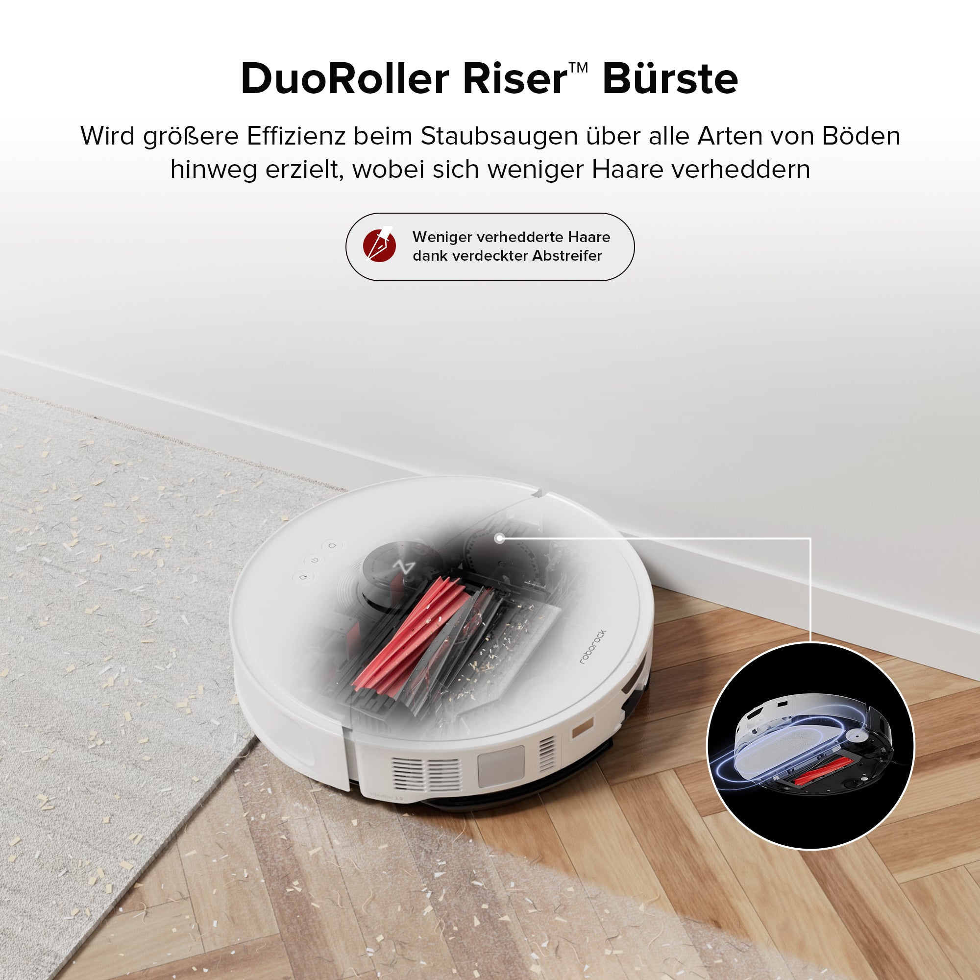 Roborock S8 MaxV Ultra Saugroboter mit 8-in-1 RockDock® Ultra