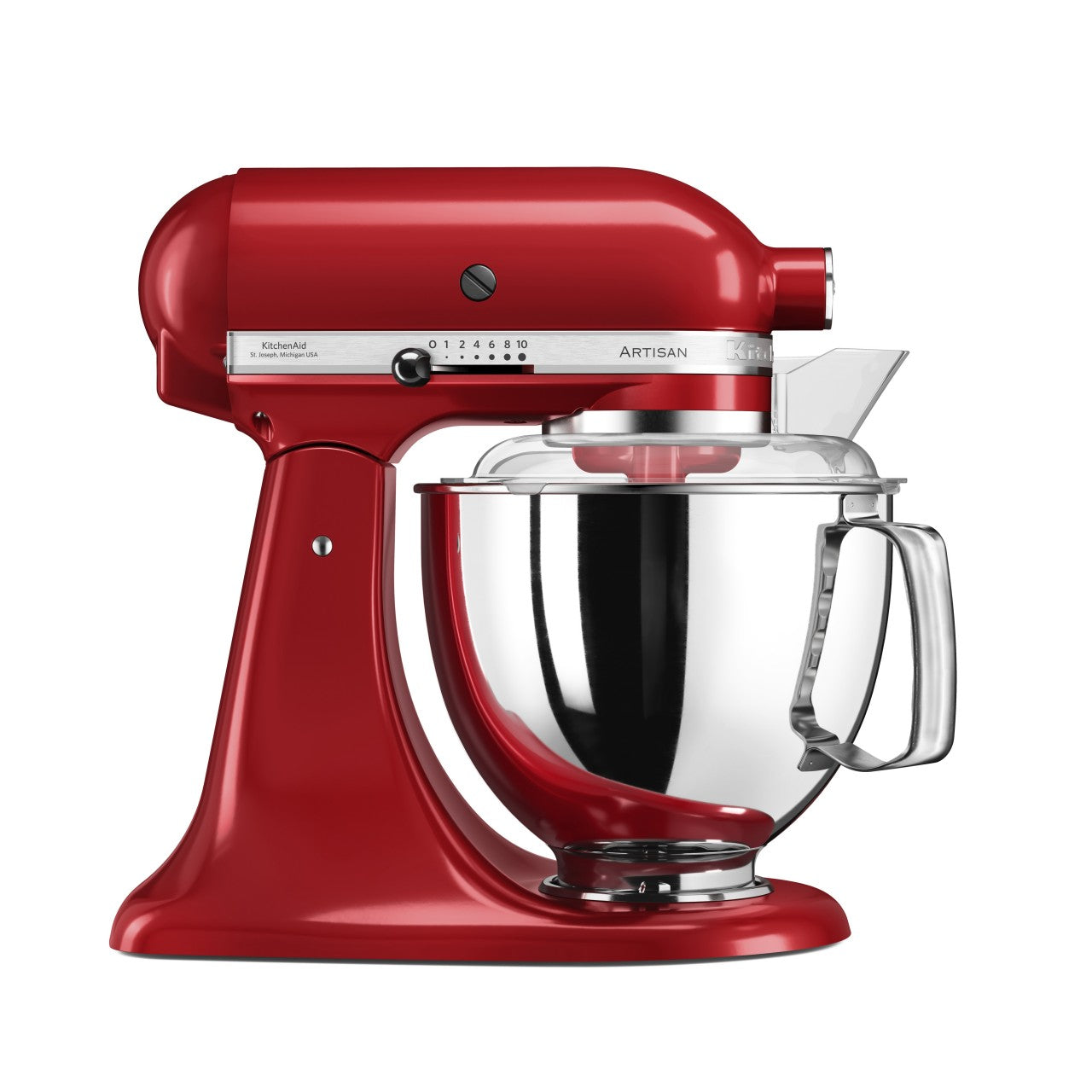KitchenAid 4,8 L 5KSM175 Artisan Küchenmaschine Beginnerset mit Gemüseschneider