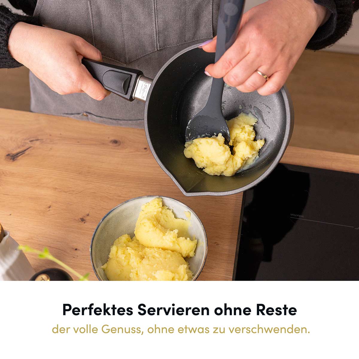 Servierlöffel mit robustem Edelstahlkern