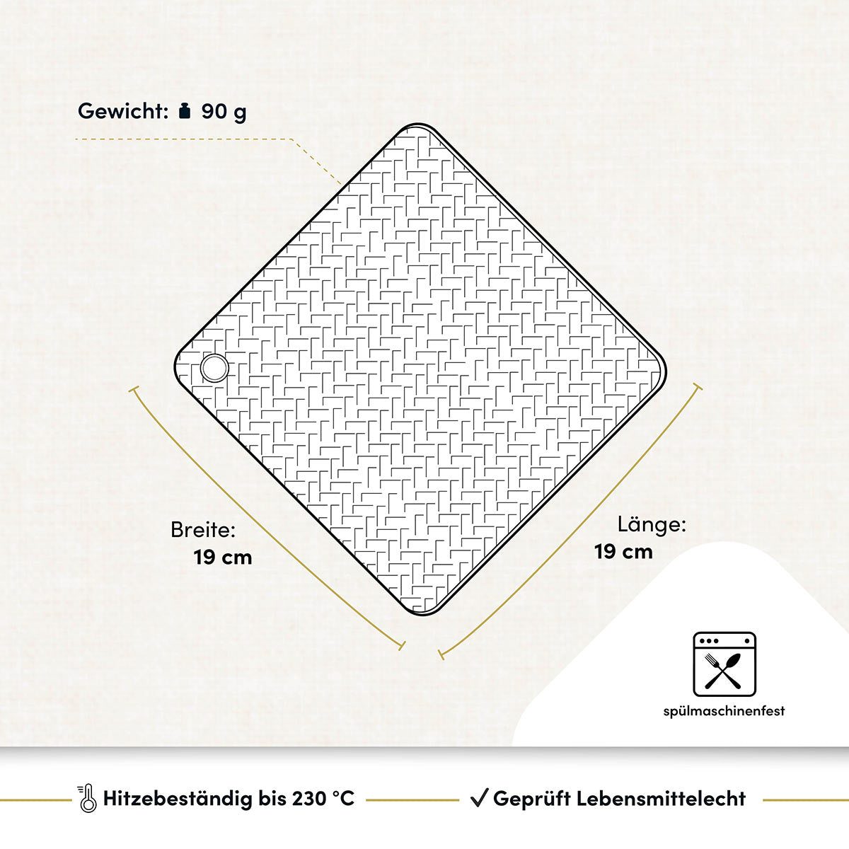 Silikon Untersetzer & Hitzeschutz